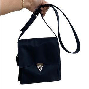 Nylon GUESS Black crossbody bag